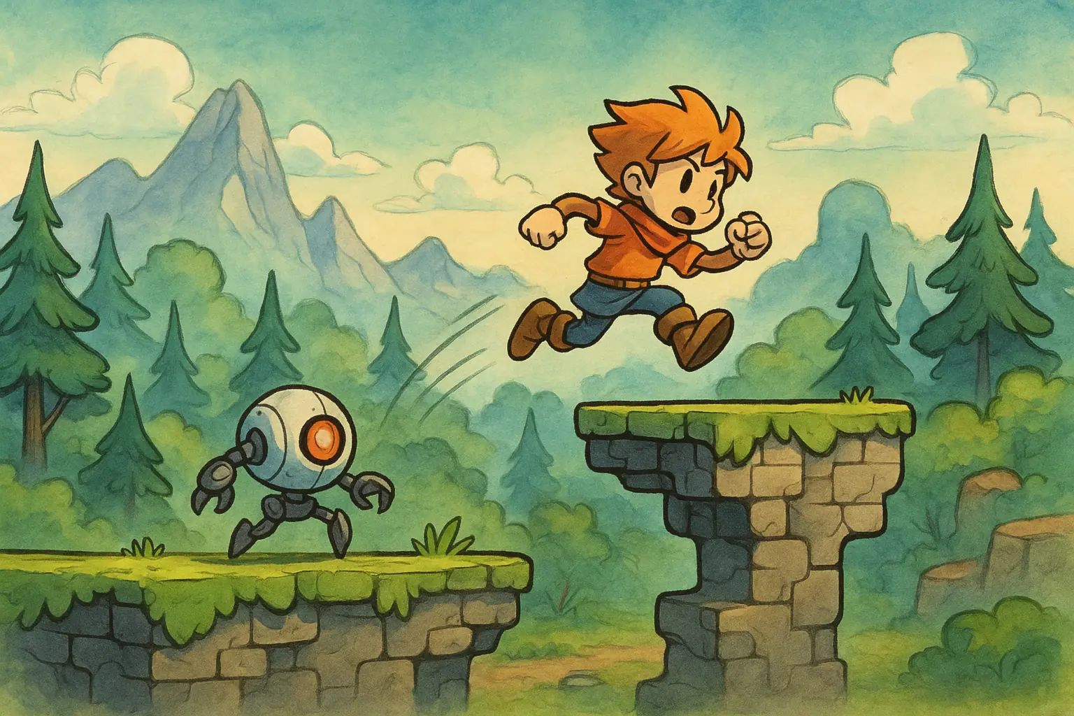 2D platformer screenshot